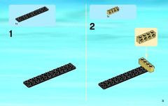 LEGO 60008 instructions page 3 – build guide
