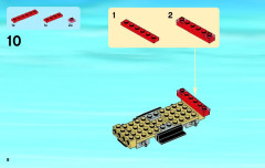 LEGO 60008 instructions page 8 – build guide