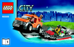 LEGO 60009 instructions page 1 – build guide