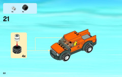 LEGO 60009 instructions page 22 – build guide