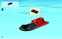 LEGO 60009 instructions page 28 – build guide