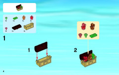 LEGO 60009 instructions page 4 – build guide