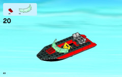 LEGO 60009 instructions page 40 – build guide