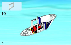 LEGO 60009 instructions page 10 – build guide
