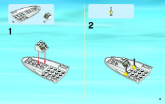 LEGO 60009 instructions page 3 – build guide