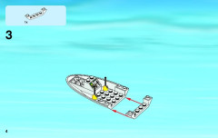 LEGO 60009 instructions page 4 – build guide