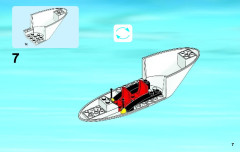 LEGO 60009 instructions page 7 – build guide