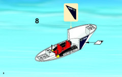 LEGO 60009 instructions page 8 – build guide