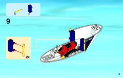 LEGO 60009 instructions page 9 – build guide