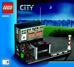 LEGO 60009 instructions page 1 – build guide