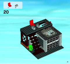 LEGO 60009 instructions page 21 – build guide