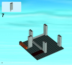 LEGO 60009 instructions page 8 – build guide