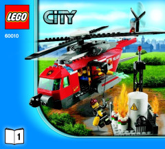 LEGO 60010 instructions page 1 – build guide