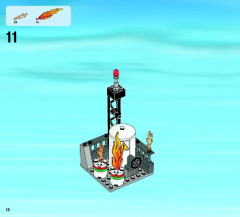 LEGO 60010 instructions page 12 – build guide
