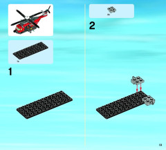 LEGO 60010 instructions page 13 – build guide