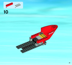 LEGO 60010 instructions page 21 – build guide