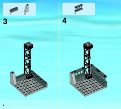LEGO 60010 instructions page 6 – build guide