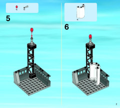 LEGO 60010 instructions page 7 – build guide