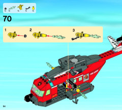 LEGO 60010 instructions page 54 – build guide