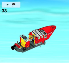 LEGO 60010 instructions page 6 – build guide