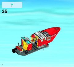 LEGO 60010 instructions page 8 – build guide