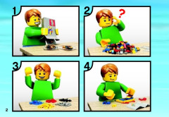 LEGO 60011 instructions page 2 – build guide