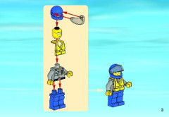 LEGO 60011 instructions page 3 – build guide