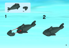 LEGO 60011 instructions page 5 – build guide