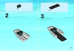 LEGO 60011 instructions page 7 – build guide