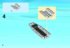 LEGO 60011 instructions page 8 – build guide