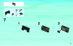 LEGO 60012 instructions page 9 – build guide