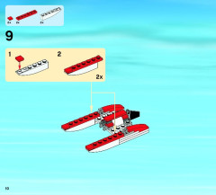 LEGO 60013 instructions page 10 – build guide