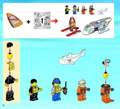 LEGO 60013 instructions page 4 – build guide