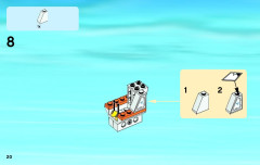 LEGO 60014 instructions page 20 – build guide