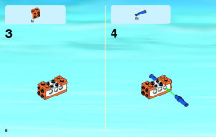 LEGO 60014 instructions page 6 – build guide