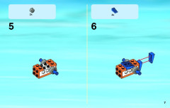 LEGO 60014 instructions page 7 – build guide