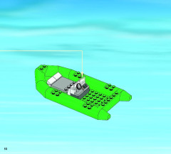 LEGO 60014 instructions page 10 – build guide