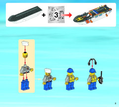 LEGO 60014 instructions page 3 – build guide