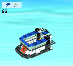 LEGO 60014 instructions page 54 – build guide