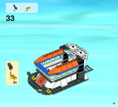 LEGO 60014 instructions page 61 – build guide