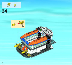 LEGO 60014 instructions page 62 – build guide