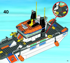 LEGO 60014 instructions page 73 – build guide