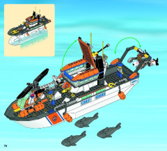 LEGO 60014 instructions page 74 – build guide