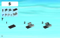 LEGO 60015 instructions page 10 – build guide
