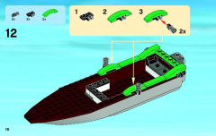LEGO 60015 instructions page 18 – build guide