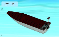 LEGO 60015 instructions page 8 – build guide