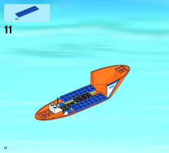 LEGO 60015 instructions page 12 – build guide