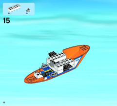 LEGO 60015 instructions page 16 – build guide