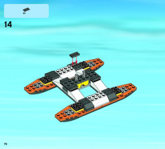 LEGO 60015 instructions page 70 – build guide