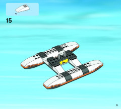 LEGO 60015 instructions page 71 – build guide